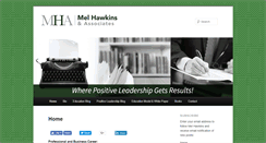 Desktop Screenshot of melhawkinsandassociates.com