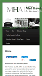 Mobile Screenshot of melhawkinsandassociates.com