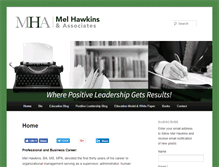 Tablet Screenshot of melhawkinsandassociates.com